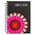 COLLINS ADDRESS BOOK LAMINATED COVER A6 BLACK