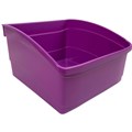 VISIONCHART EDUCATION BOOK TUB PLASTIC LARGE PURPLE