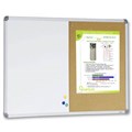 VISIONCHART COMBI WHITEBOARD AND CORKBOARD 1200 X 900MM