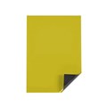 VISTA MAGNETIC WHITEBOARD SHEETING A4 295 X 210MM YELLOW