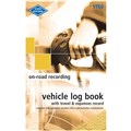 ZIONS VTED COMBINED VEHICLE LOG WITH TRAVEL AND EXPENSES RECORD BOOK