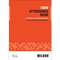 WILDON ATTENDANCE BOOK 180W 128 PAGES ORANGE