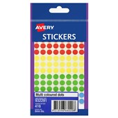 Round Coloured Labels